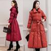 Women's Medium and Long Cotton-padded Clothes, Winter New Korean Version Loose Bf Down Cotton-padded Clothes, Winter