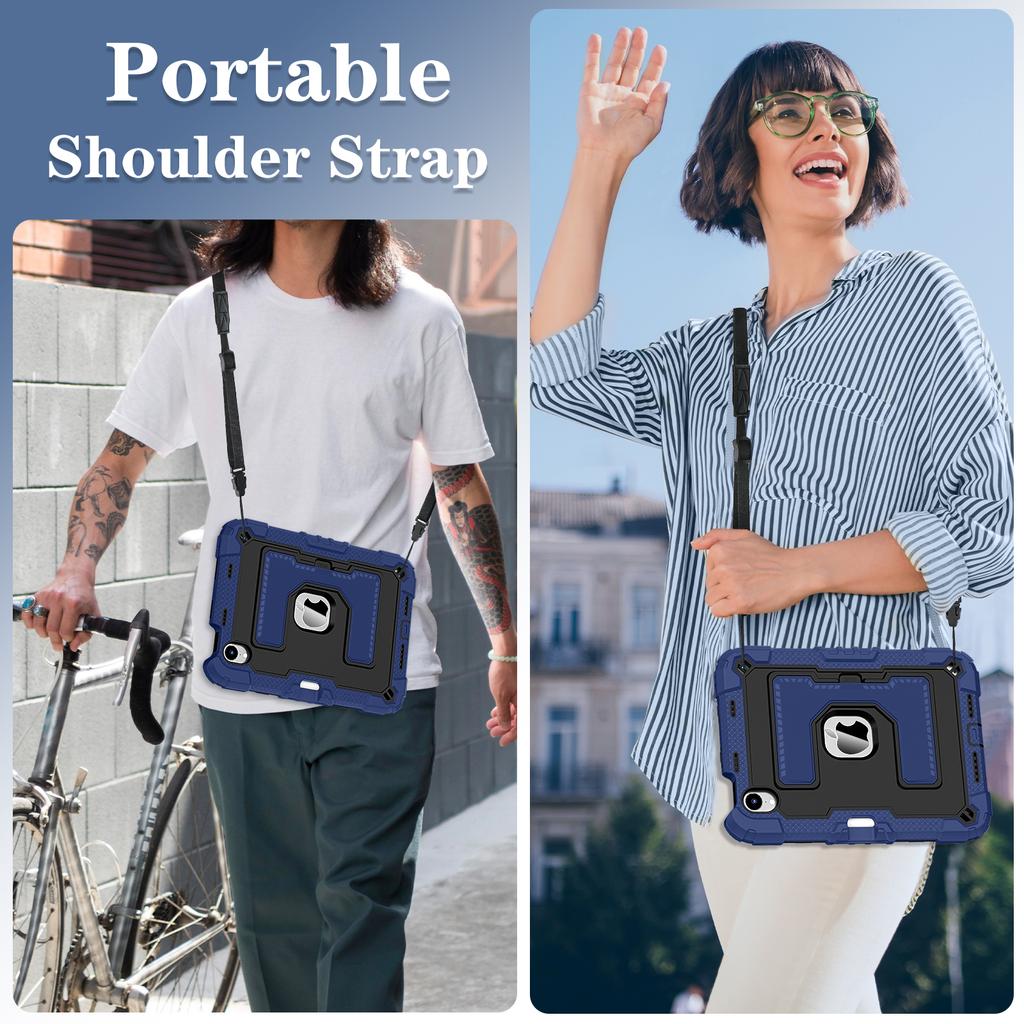 Tablet Protective Case C5 Models Are Suitable for iPad Mini6 ()/Mini7 ()/With Pen Slot Bracket 10 Colors Available
