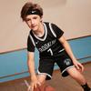 Nike Повседневный спортивный костюм Brooklyn Nets Durant 7 с принтом V-образный вырез для соревнований, тренировок, отдыха на природе, модный жилет для детей, топы, черный 3Z2B7BZ2P-NYNKD