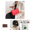 Stylish Pu Leather Small Box Handbag For Women With Magnetic Closure And Sleek Design