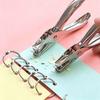 Single Hole Punch Paper Puncher Manual Hand Tool for Office School Binding Crafting Scrapbooking Heavy Duty Metal