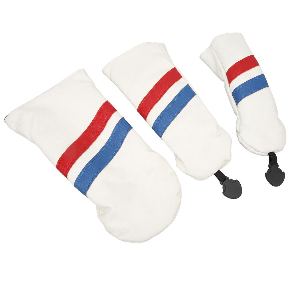 3 шт. Чехлы на головки гольф-клубов для драйвера, фейрвей-вудов, гибрида, UT, набор чехлов на головки, гольф-аксессуары