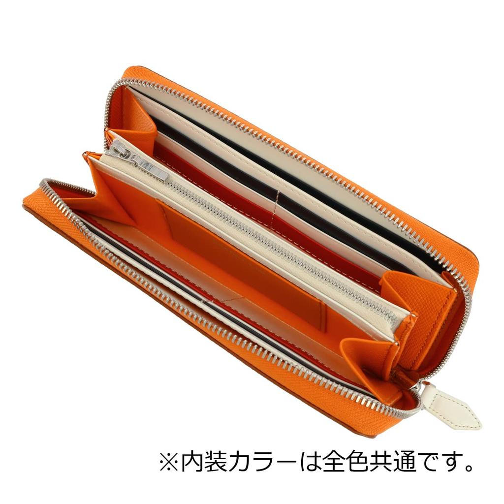 Длинный кошелек с круглой молнией из натуральной кожи Carnet 032615 из коровьей кожи черного цвета [Castelbajac] для мужчин [01]