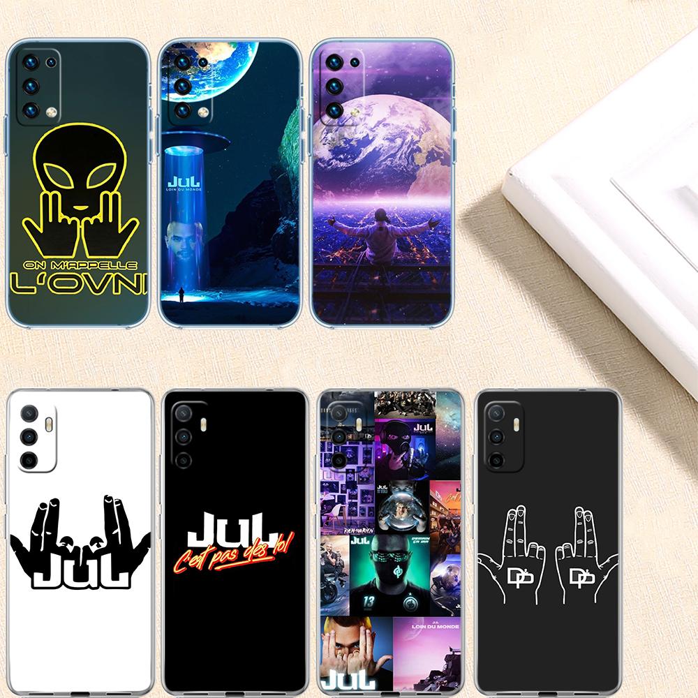 RE41 Julien Mari Jul Transparent Phone Case for Motorola Moto Edge 20 30 40 50 S30 Fusion Ultra Pro Neo Lite + G200 G23