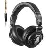 Talomen TI660X Профессиональные накладные наушники Проводные 50-мм динамики Шумоизоляция Складная конструкция Черный