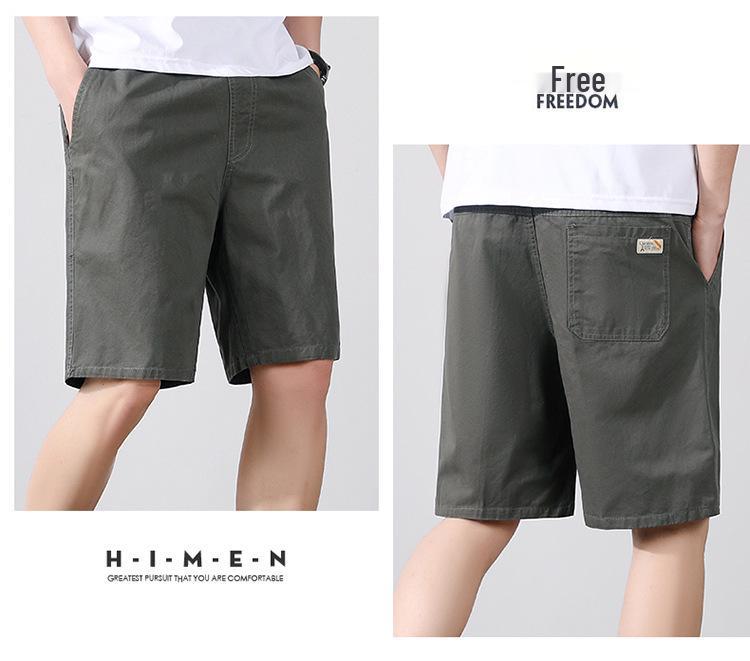 Мужские летние повседневные хлопковые шорты средней длины Zorro Prince