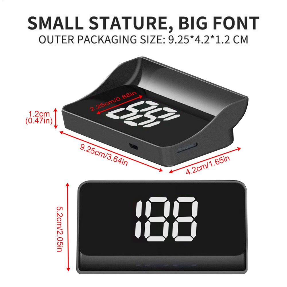 Проекционный дисплей для автомобилей Автомобильный HUD на лобовое стекло Автомобильный HUD на лобовое стекло для пробок Городская навигация Езда по шоссе Флот