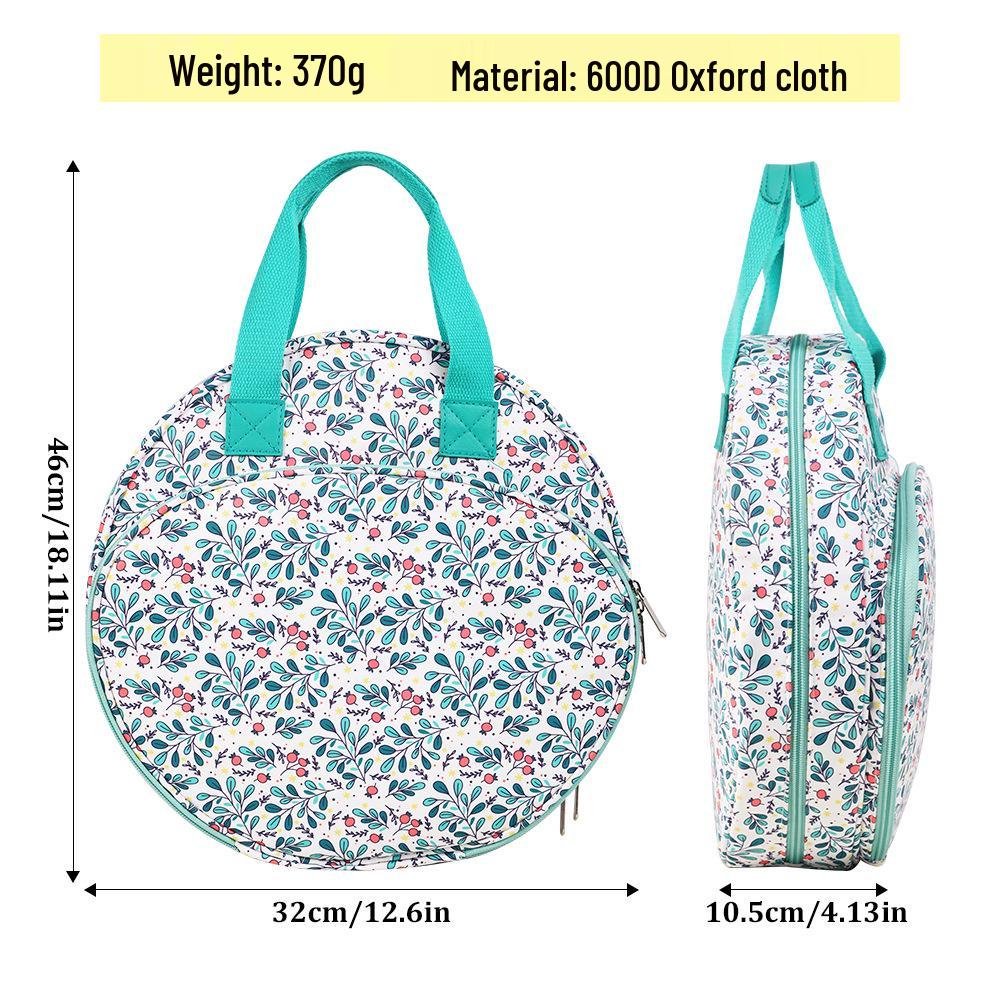 Сумка для хранения набора для вышивания крестом с инструментом для протыкания и аксессуарами для пряжи