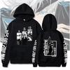 Jujutsu Kaisen Anime Hoodie Gojo Satoru Print Hooded Pullover Harajuk Men’s Streetwear Fashion Casual Fleece Winter Sweatshirt