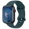 Силиконовый ремешок для Apple Watch Band 45 мм 44 мм 41 мм 40 мм 42 мм 46 мм ultra 49 мм Спортивный браслет correa серия 11 7 8 9 10 4 3 5 6 se