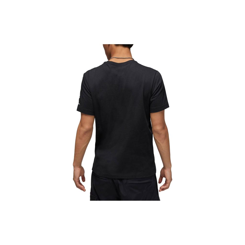 Air Jordan Embossed Air Crew T-Shirt 'Black' Men's DM3183-010