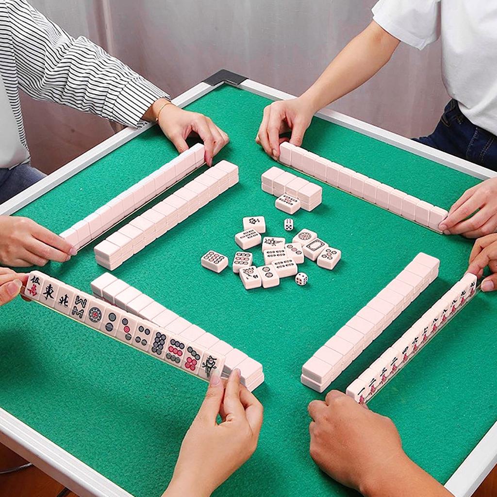 24mm Portable Small-sized Mahjong Combination Set