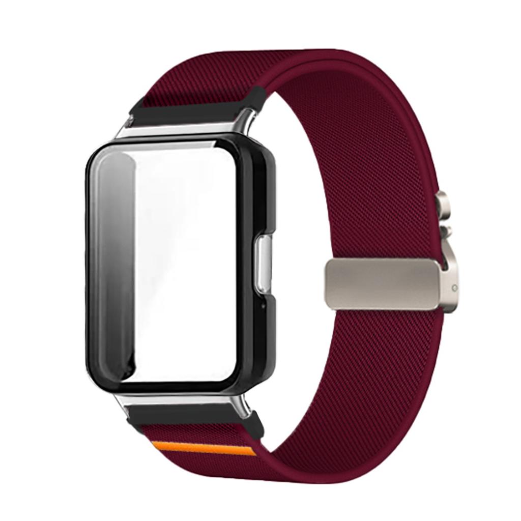 Чехол + Ремешок Для Samsung Galaxy Fit 3 Умные Часы Браслет с Парашютной Пряжкой Для Samsung Galaxy Fit 3 Защитная Крышка Экрана