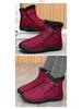 2025 Autumn/Winter Plus Size Warm Snow Boots - High-Top Cotton Comfort for Couples and Seniors