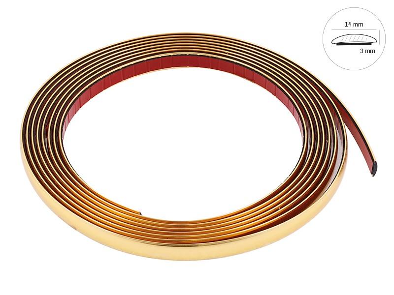 Decorative Strip, Gold, 14 Mm X 5 M (86746)