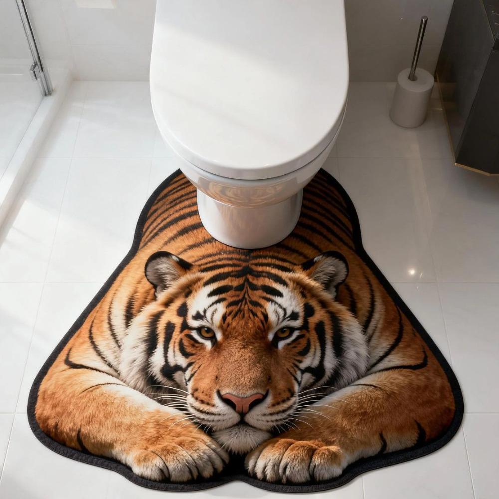 40×50CM 50×60CM Toilet Rug Non-slip Toilet Floor Mat Bathroom Decor