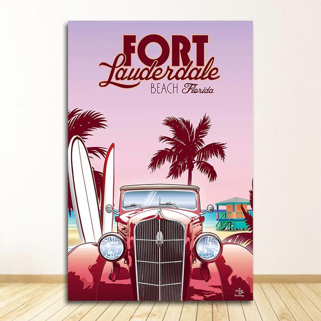 Пейзаж, холст, живопись, настенные картины, домашний декор, скандинавский винтажный постер с городами для путешествий, Нью-Йорк, Нидерланды, Амстердам, Лондон, без рамки