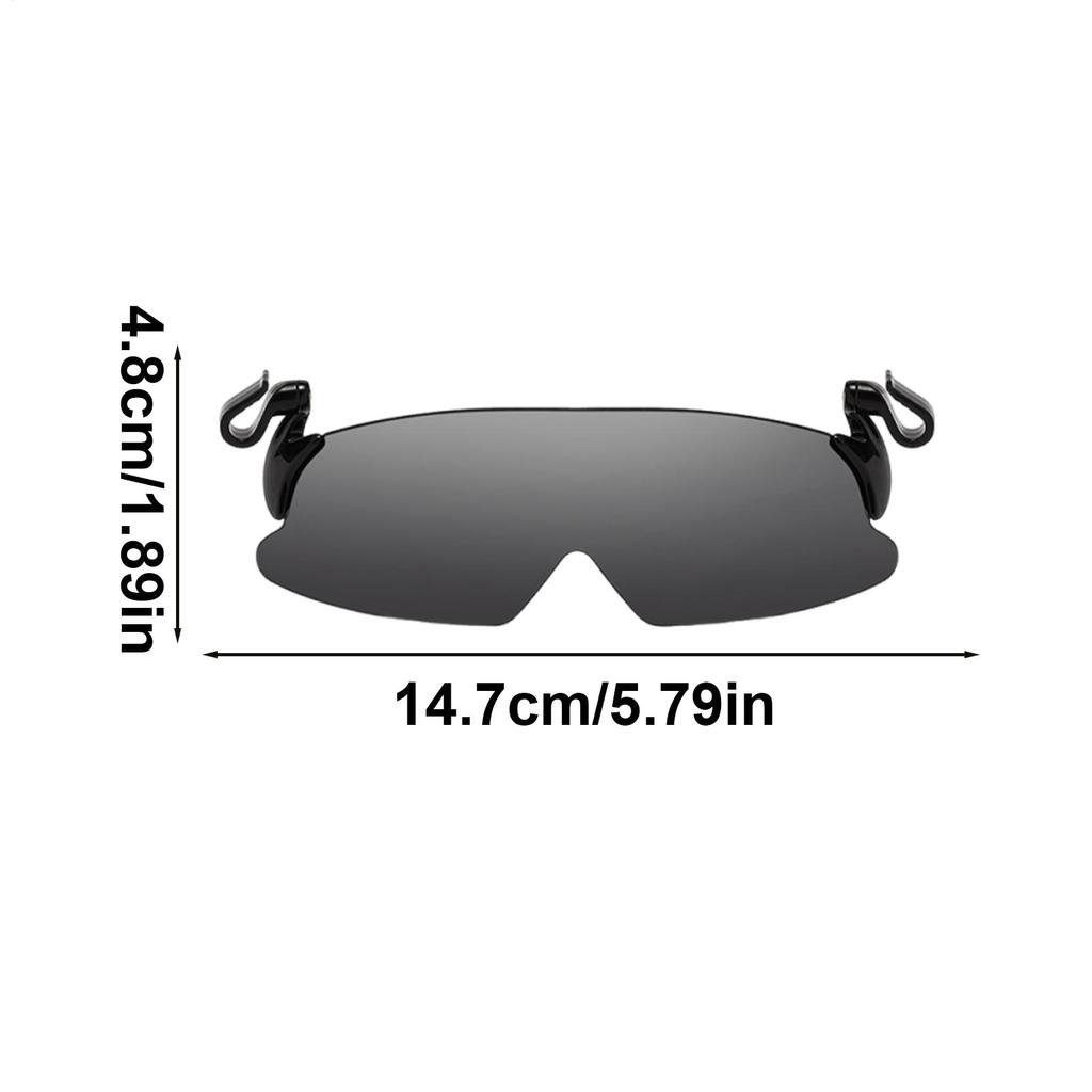 1pc ClipOn Sunglasses Outdoor Polarized Sun glasses Fishing Cycling TravelingFlip Cover UV Protection Clip Cap Sports Glasses