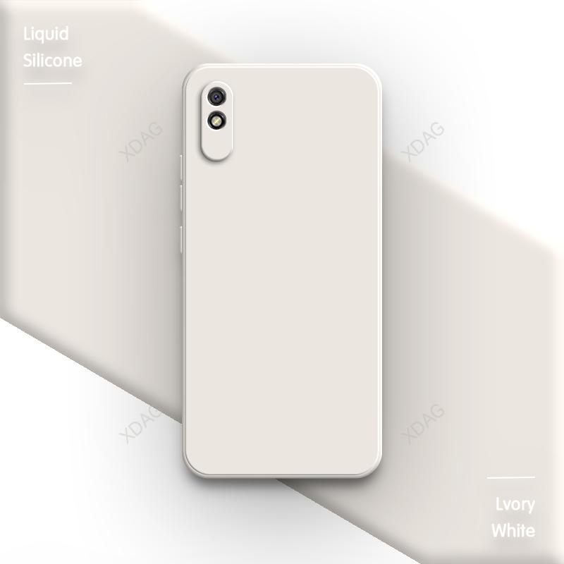 Мягкий чехол для телефона Redmi 9A T 9T 9C NFC 9i Sport Activ Power 9 India AT 9AT Жидкий силикон Простой Защитный Оригинальные задние крышки