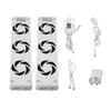 3 0 Усилитель вентилятора радиатора с регулируемой скоростью и термостатом для повышения эффективности отопления и равномерной циркуляции теплого воздуха