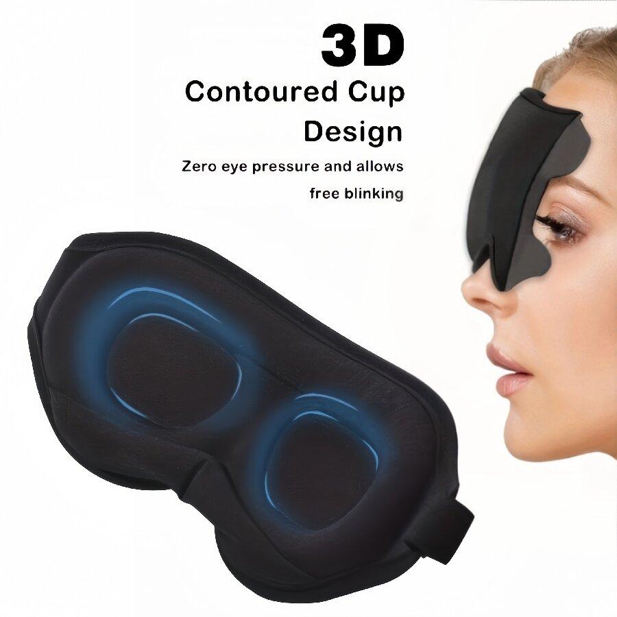 3D трехмерная маска для сна и затемнения, специальная для взрослых, мальчиков и девочек, для снятия усталости, дышащая и