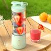 Портативный блендер с чашкой для сока емкостью 500 мл, 12 лезвиями, USB-аккумулятор, светодиодный дисплей, аккумулятор, блендер индивидуального размера для коктейлей и смузи