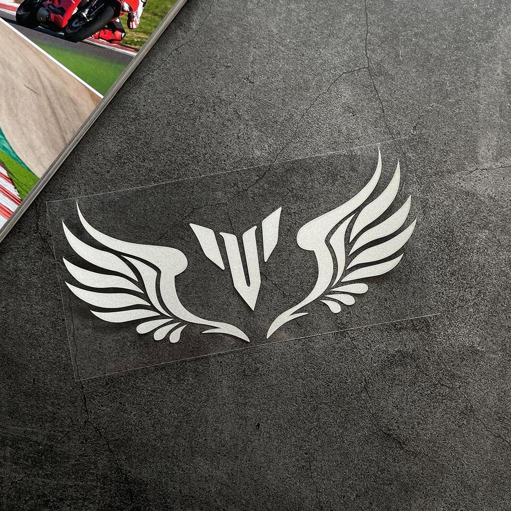 Yamaha MT Series Motorcycle Helmet & Headlight Reflective Decals (Waterproof).