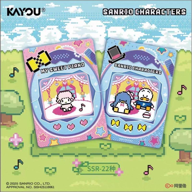 Sanrio Family Series Mengmeng Collection Cards Genuine  Animation Cartoon Collection Card Peripheral Toy Gift