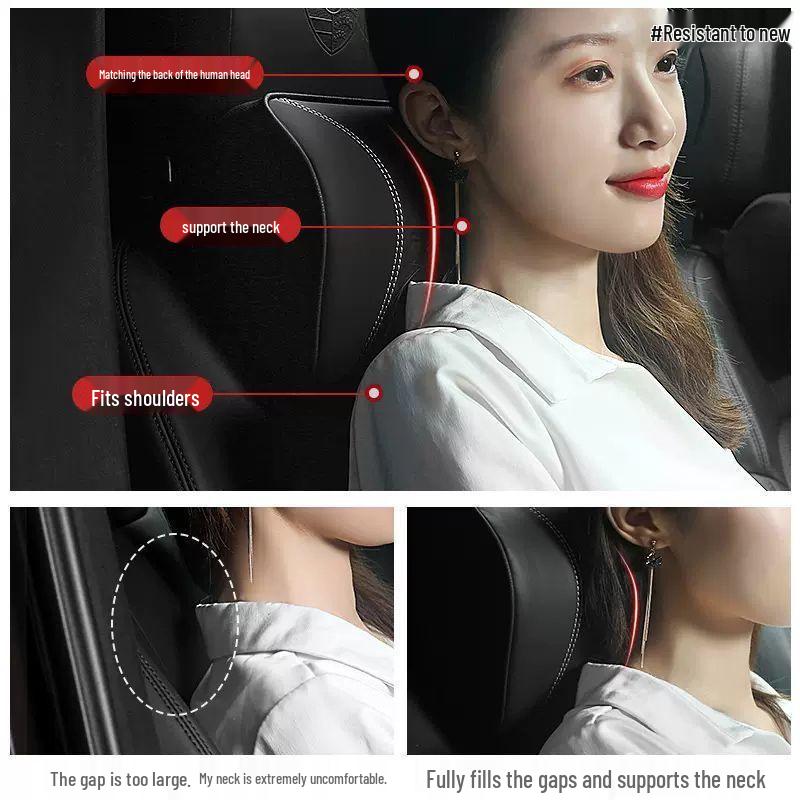 Volkswagen Group Neck Pillows: Compatible with Sagitar, Bora, Magotan, Passat, Lavida, Lamando, Tiguan, and Tharu headrests.