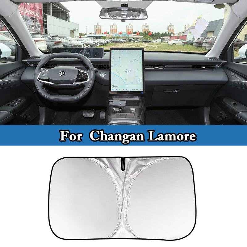 Для Changan CS35 CS55 CS75 Plus CS95 UNI-K UNI-T UNI-V Lamore Eado Plus Автомобильный Козырек на Лобовое Стекло Защита от Солнца и УФ Излучения на Переднее Окно