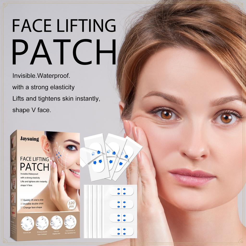 Face Lifting Patches Invisible Skin Tightening Fine Lines Reduction V-Shape Lift Skincare Patches