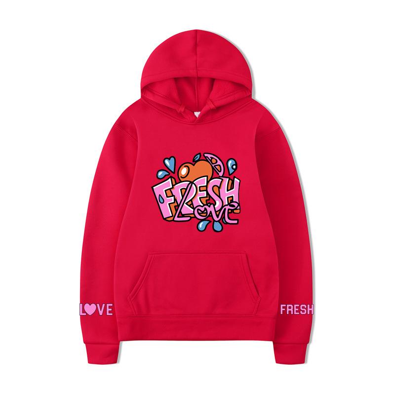 Осень Зима Принт Буквы Мужское Худи Y2K Одежда Винтажная Мода Оверсайз Повседневные Унисекс Пуловеры с Длинным Рукавом