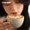 Керамические чашки для эспрессо 300 мл Классический кофейный набор с блюдцами и кофейной ложкой Арт Латте Мокко Чайные кружки Шикарные кухонные инструменты для дома