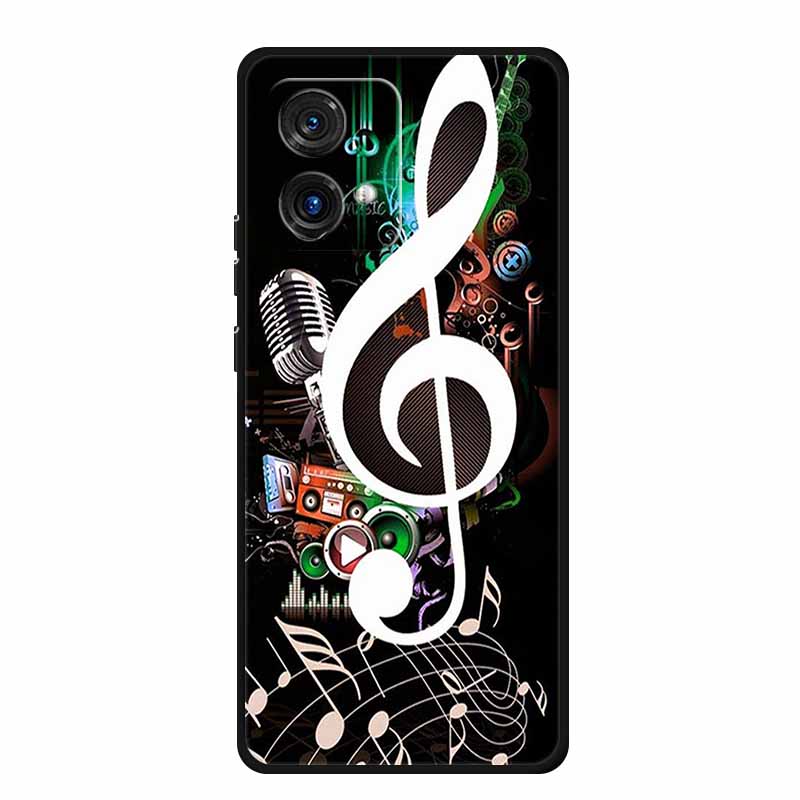 Для Motorola Moto G84 G54 5G Чехол Модный Мягкий Силиконовый Чехол из ТПУ Чехлы для Телефона для Moto G54 MotoG84 2023 Оригинальный Новый Тигр Capa