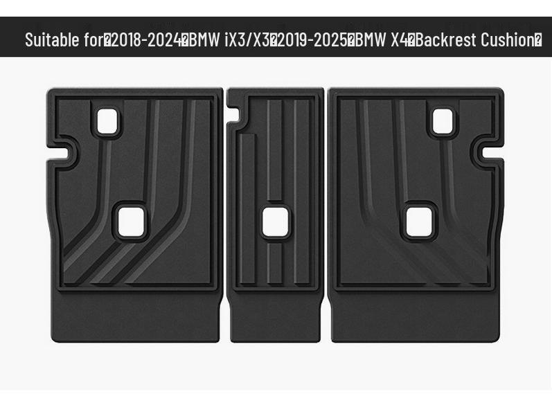 BMW IX3/X3 (18-25) & X4 (19-25) Автомобильные коврики из термоэластопласта (TPE) для пола, багажника и спинки сидений.