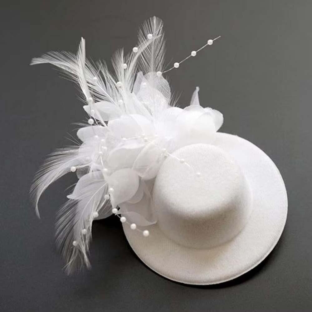 Mesh Mini Fascinator Hair Clip Exquisite Hair Accessories for Girls Children's Day