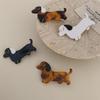 Cartoon Sausage Puppy Duckbill Hair Clips - Cute Hairpin for Bangs and Side Hair