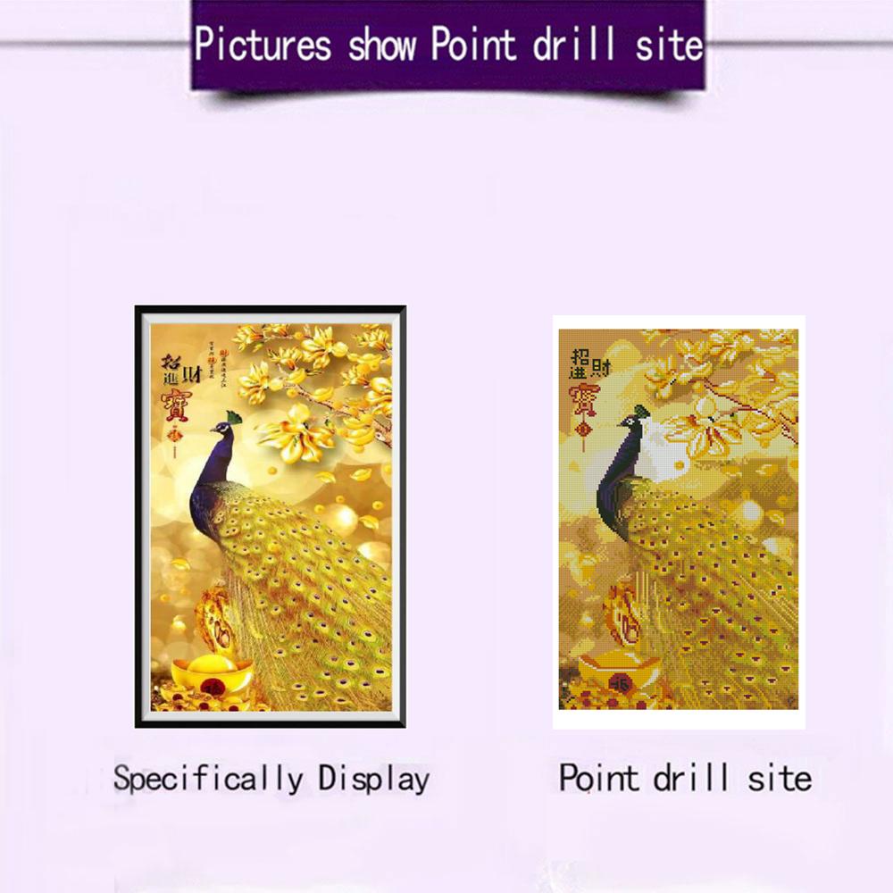 5D алмазная живопись, полный алмаз, серия животных, точечная круглая Алмазная мозаика, мозаика, украшение для дома, сделай сам, детская ручная работа