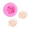 3D формы для роз, сделай сам, гипсовая работа, глина, смола, искусство, мягкая силиконовая форма для помадки, торта, мыла, льда, шоколада, украшения, инструмент для выпечки