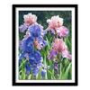 Алмазная вышивка. Цветы ириса
