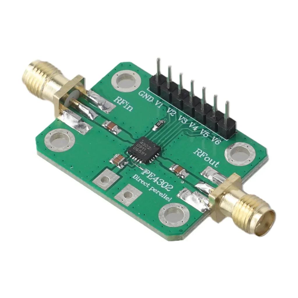 PE4302 CNC Attenuator Module Parallel Immediate Mode 1MHz-4GHz PE4302 CNC RF Attenuator Module For SMA-Female Electrical Tool