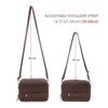 Genuine Leather Men Mini Shoulder Bags Casual Crossbody Bags Clutch Small Handbag Vintage Male Messenger Bag