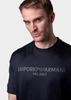 Emporio Armani luxury men's t-shirt BLU navy - Size: M
