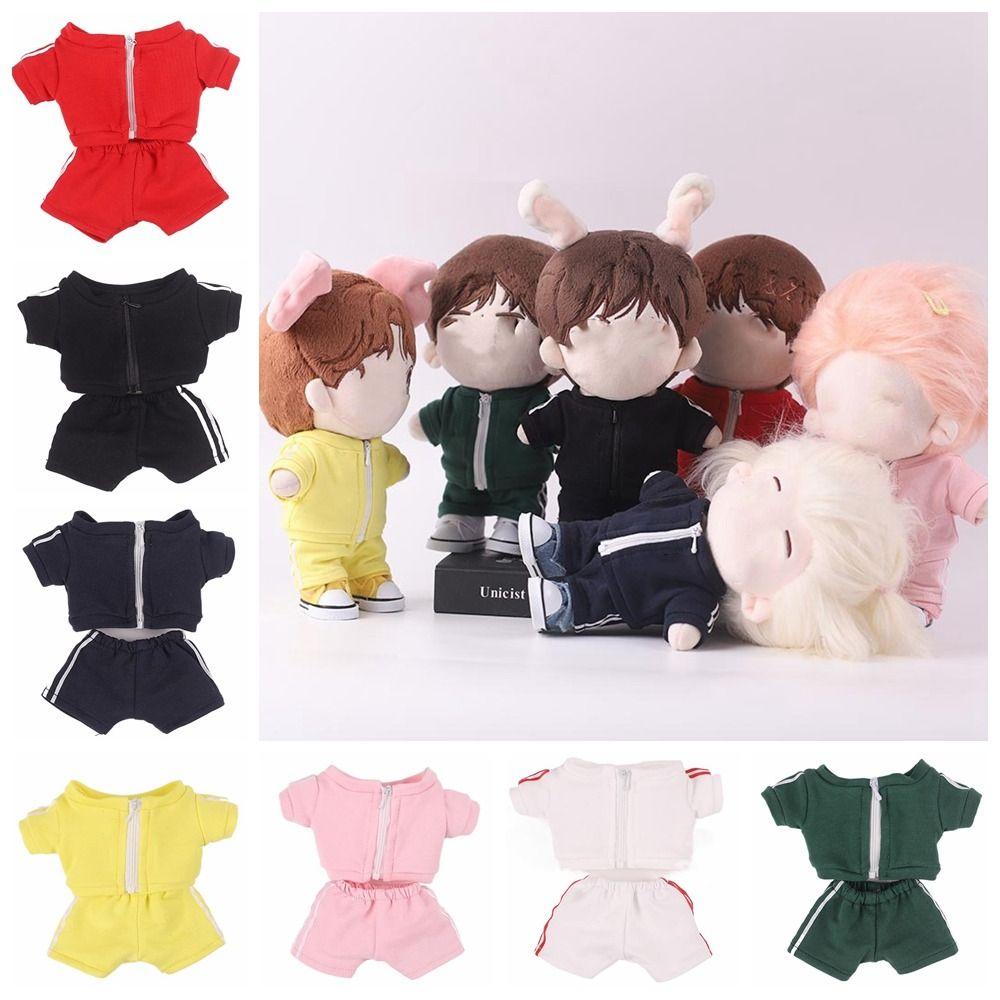 Props Changing Dressing Game Topcoat Trousers 20CM Doll Sportswear Mini Sports Suit Dolls Clothes