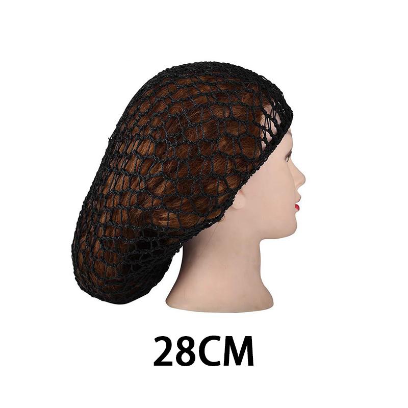 Hair Net Mesh For Women Sleeping Solid Color Crochet Cap Comfortable Snood Beauty Accessories Night Bedtime