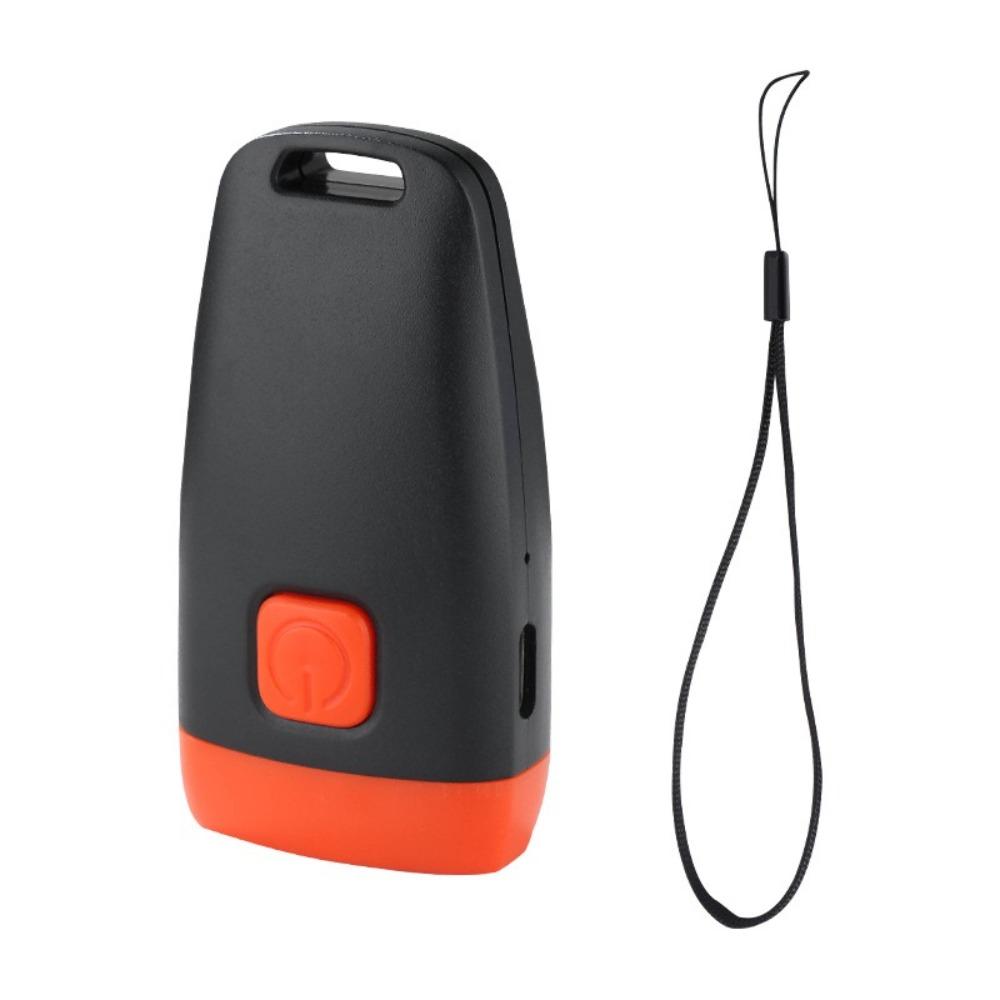Portable Ultrasonic Dog Repeller Rechargeable Handheld Bark Deterrent Device with Lanyard LED Light Dog Training Tool