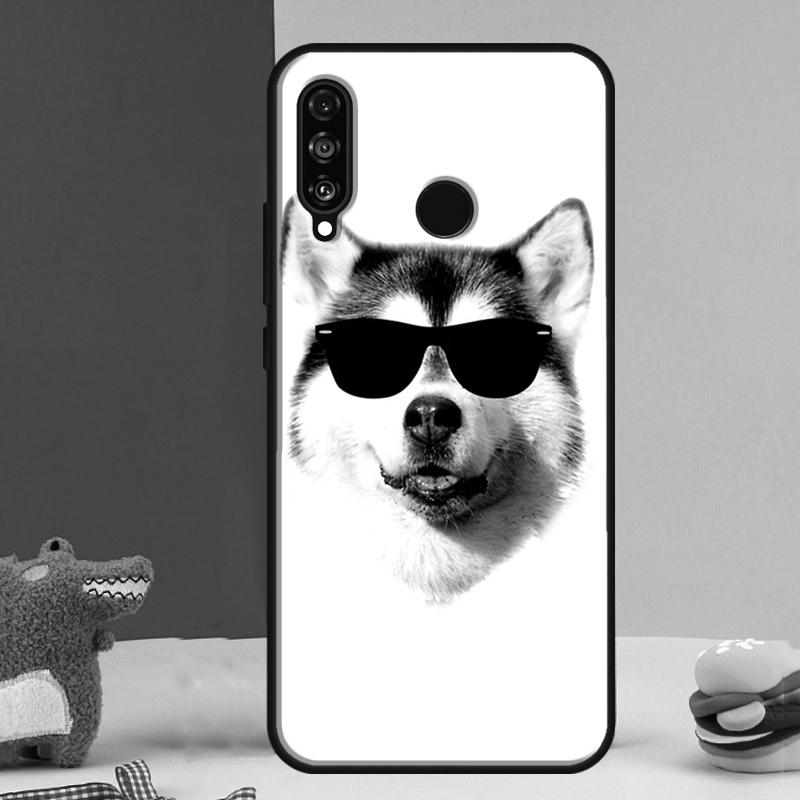 Чехол для телефона Huawei Nova 5T 9 10 SE 12i 12s 11i Y91 Y90 Y60 Y70 Y72 Y61 P60 P30 Pro P20 P40 Lite с изображением собаки Сибирский Хаски