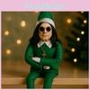 Oz Christmas Elf Doll Decoration With Removable Glasses For Holiday Home Decor
