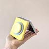 Чехол для Xiaomi Mix Flip и Mix Flip 2 с Magsafe, Волнообразный узор, Контрастный цвет, Складной, Матовый, Противоскользящий захват