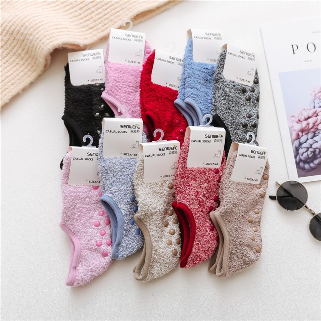 Slippers Socks, Women's Floor Socks, Thick Socks, Velvet Socks, Indoor Socks, Yoga Socks, Carpet Socks, Dance Socks